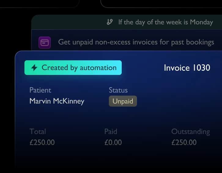 Invoice chasing.
