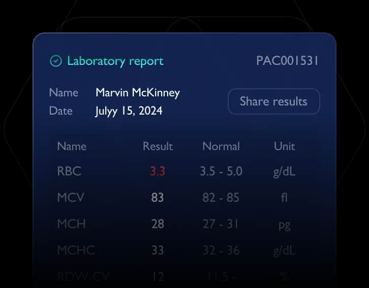 CSV reporting.
