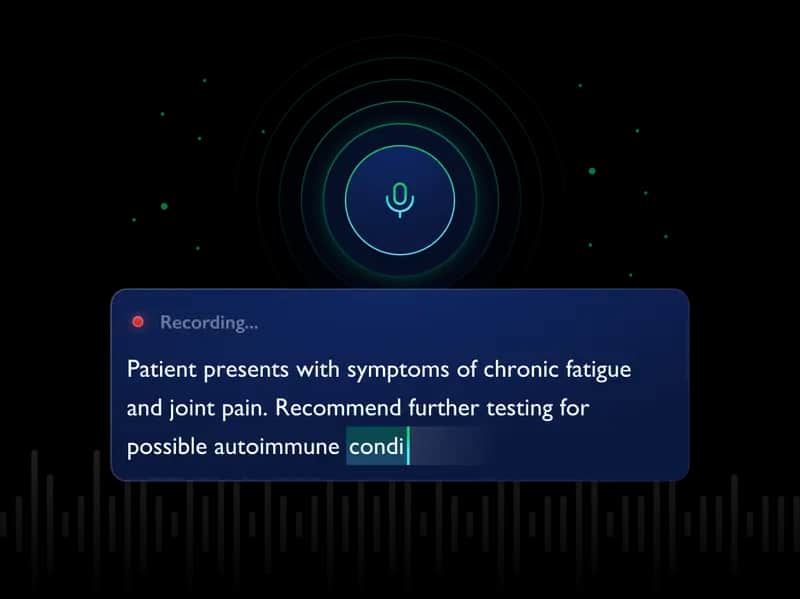 AI transcription recorder